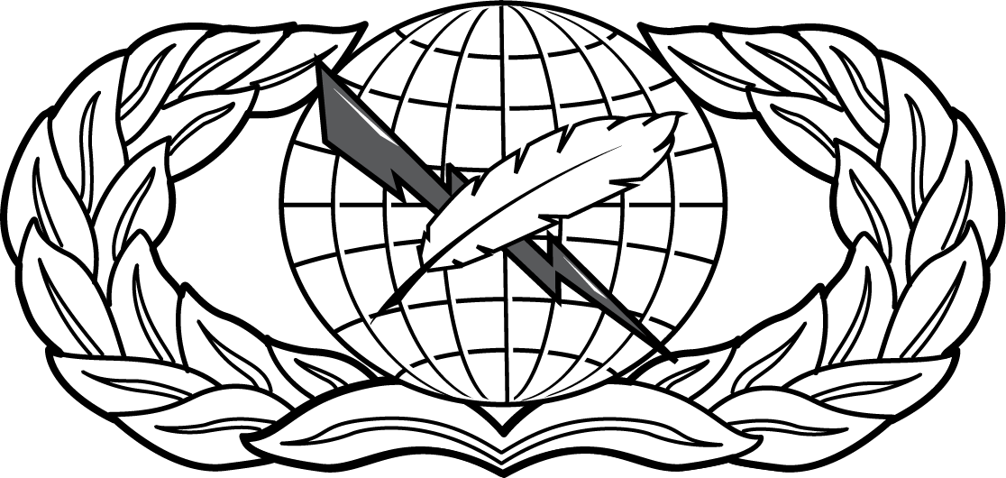 Air Force Public Affairs AFSC Badge